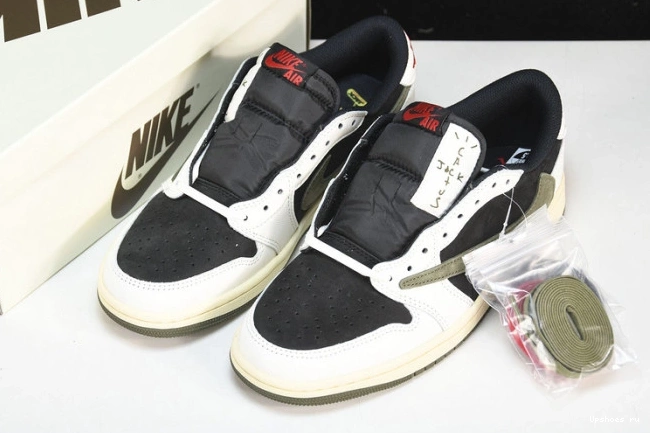 Jordan OG Scott Travis SP 1 Retro Olive Low 0708